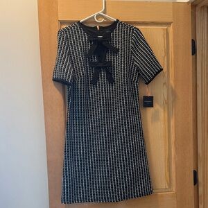 Cynthia Rowley Black and White Mini Dress